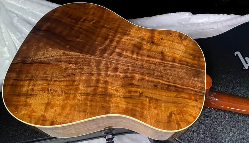 NEW! Gibson Custom Shop J-45 Koa Acoustic-Electric Guitar - Honeyburst - Authorized Dealer - 4.5lbs - G07661