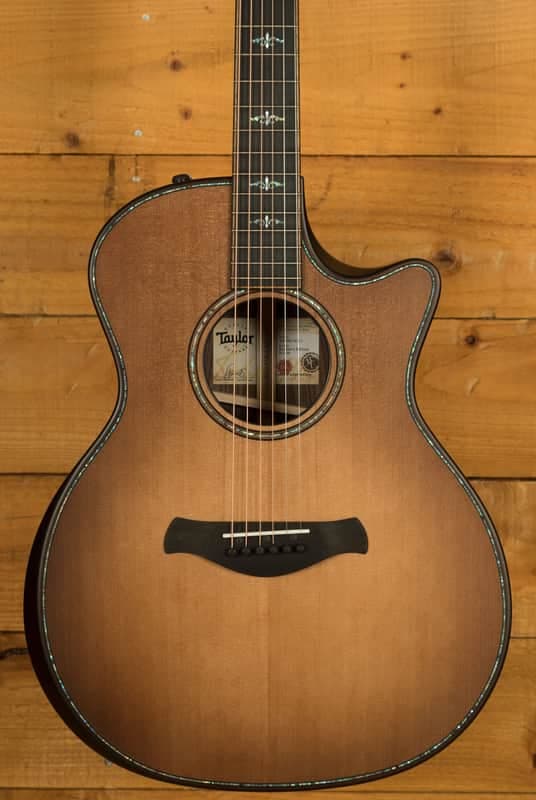 Taylor 900 Series | Builder's Edition 914ce - Wild Honey Burst 2024