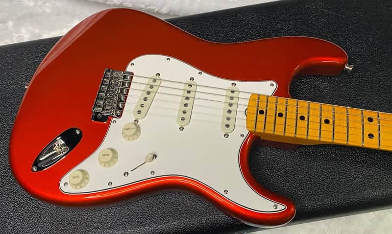 NEW! Fender Custom Shop Special Run '69 Stratocaster NOS Gloss Finish - Handwound P/U's - Candy Tangerine - Reverse Matching Headstock - 8 lbs - Authorized Dealer - One OFF! SUPRE RARE! G07375