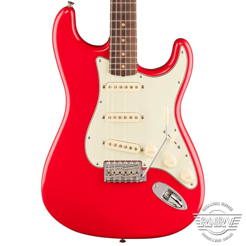 Fender Limited Edition American Vintage II '61 Stratocaster 2025 - Fiesta Red with Flame Maple Neck
