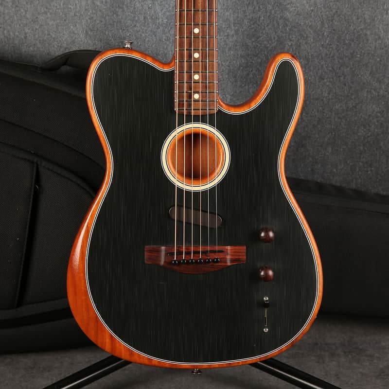 Fender Acoustasonic Player Telecaster - Brushed Black - 2nd Hand (171109)