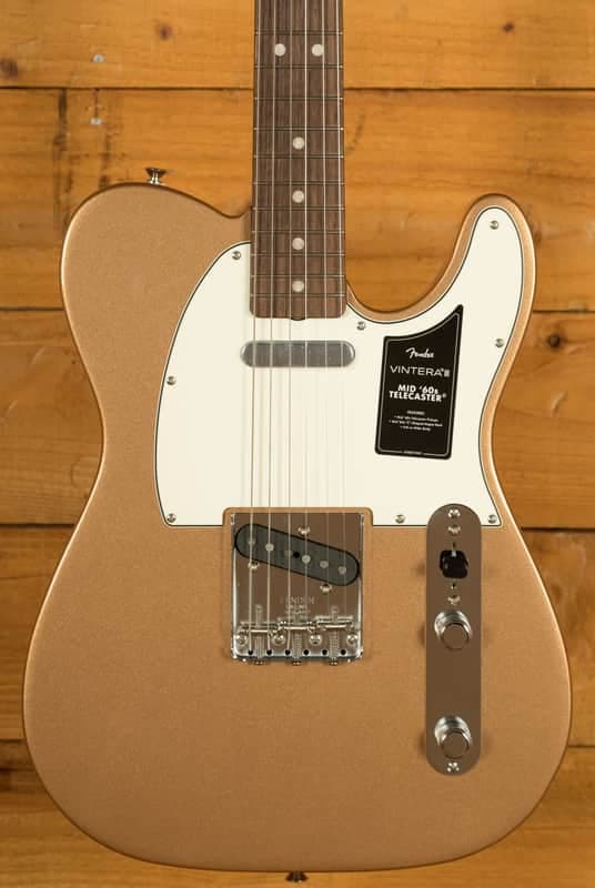 Fender Vintera III Mid '60s Telecaster - Rosewood - Firemist Gold