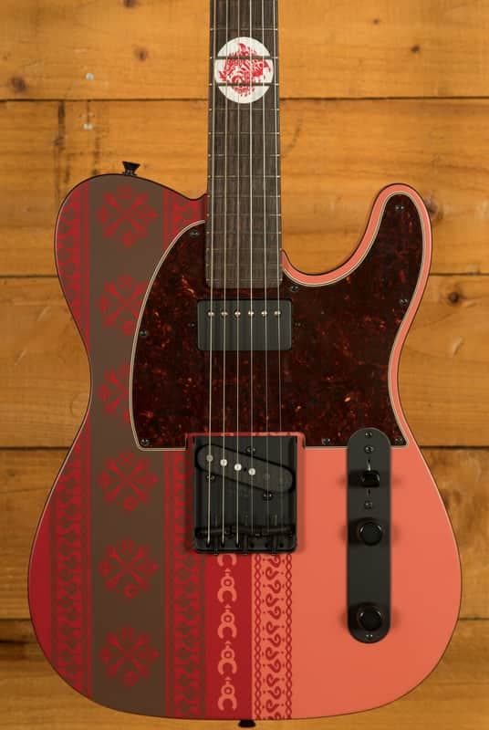 Fender Monster Hunter Rathalos Telecaster - Rosewood - Rathalos Red