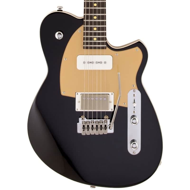 Reverend Charger H90 Wilkinson Midnight Black
