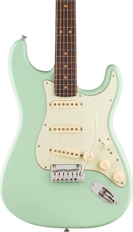 Fender American Ultra Luxe Vintage '60s Stratocaster, Rosewood Fingerboard - Surf Green