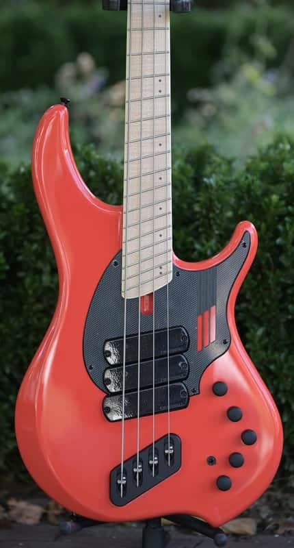 Dingwall NG3 Adam Nolly Getgood Signature 4-String - Fiesta Red