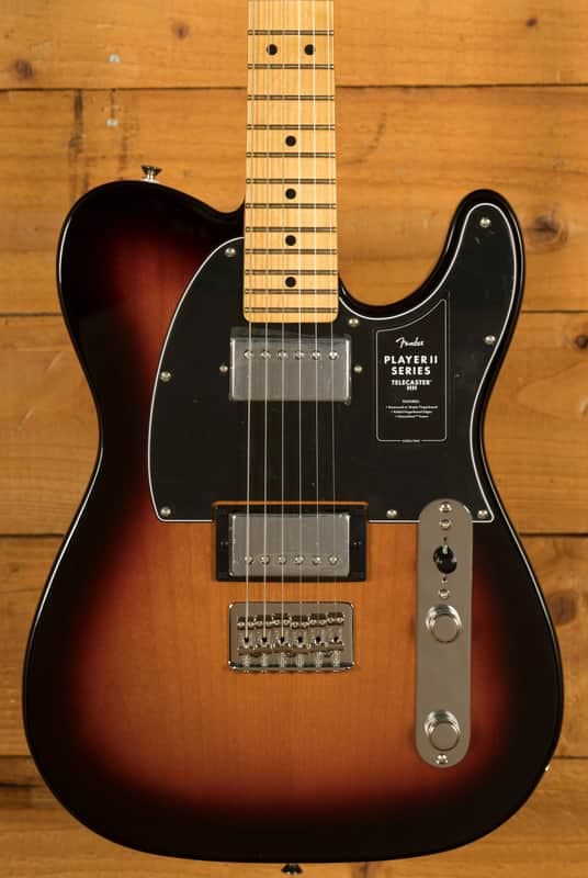 Fender Player II Telecaster HH - Maple - 3-Colour Sunburst