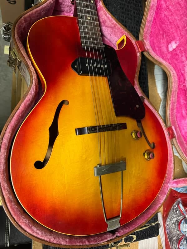 Gibson ES-125 TC 1960 - Cherry Sunburst #R7442 21