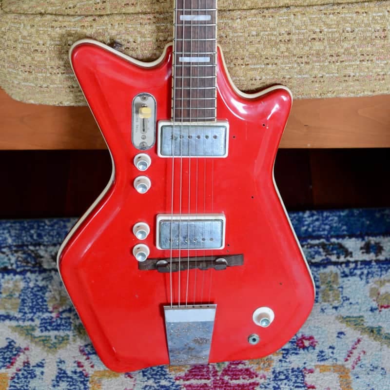 National Airline Res-O-Glass JB Hutto 1965 Red