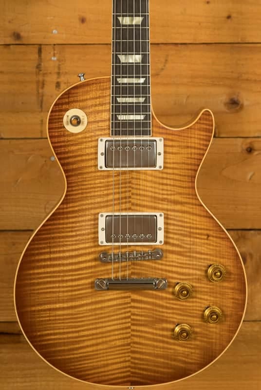 Gibson Custom 1959 Les Paul Standard Torrefied AAA Top | Edge Burst - VOS