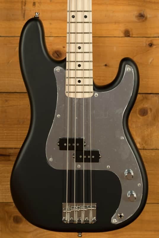 Fender Limited Edition 50th Anniversary Iron Maiden Steve Harris Precision Bass - Maple Satin Black