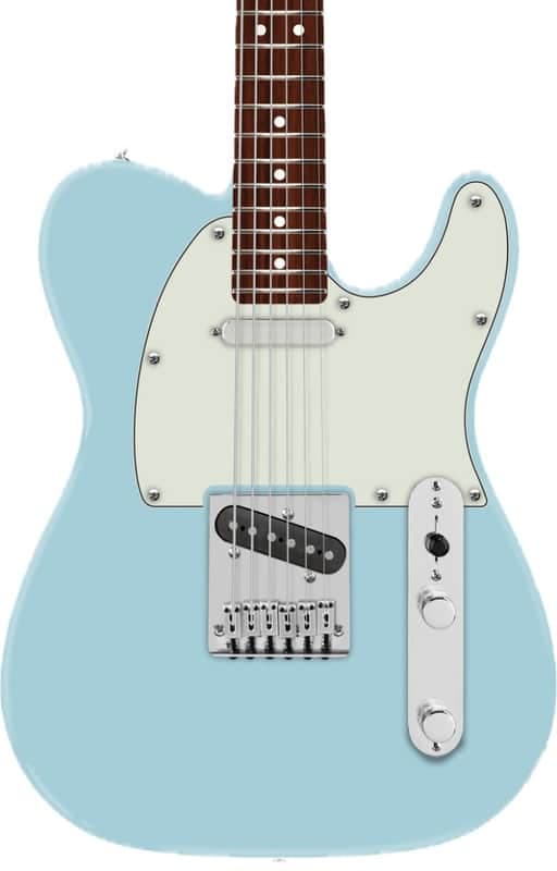 Fender 75th Anniversary Player II Telecaster® - Daphne Blue(Pre-Order)