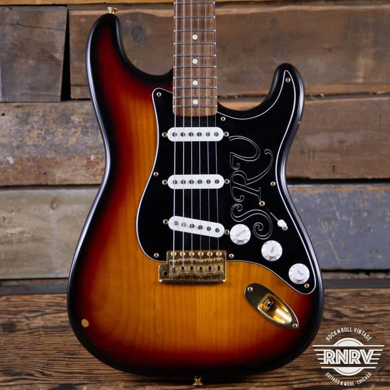 1992 Fender Stevie Ray Vaughan SRV Signature Stratocaster with Pau Ferro Fretboard - 3-Tone Sunburst | USA Vintage 1st Edition | OHSC