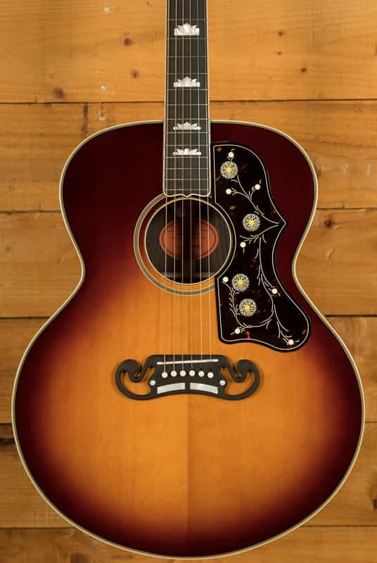 Epiphone IGC Pre-War SJ-200 Rosewood Reissue w/LR Baggs VTC - Ebony - Vintage Sunburst
