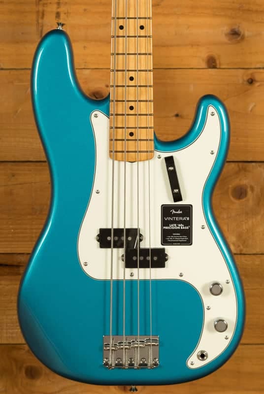 Fender Vintera III Late '60s Precision Bass - Maple - Lake Placid Blue