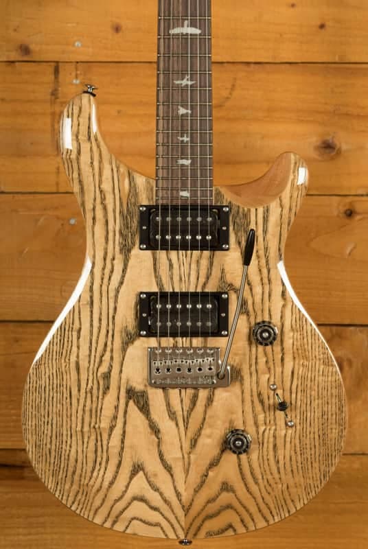 PRS SE Custom 24 Burled Ash Limited Edition - Natural
