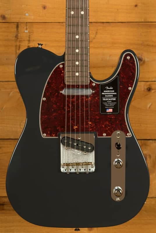 Fender American Professional Classic Telecaster - Rosewood - Faded Black