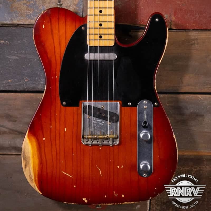 2008 Fender Nocaster (Telecaster) '52 Custom Shop Relic Violin Burst