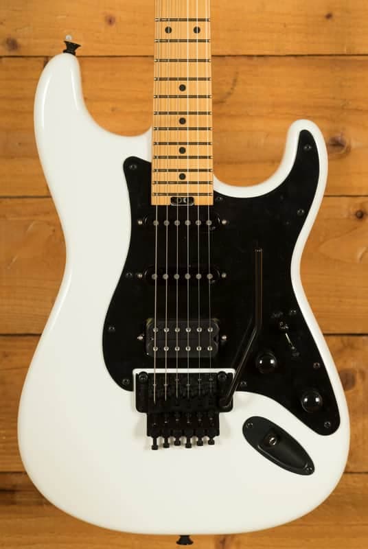 Jackson Pro Series 50th Anniversary Iron Maiden Adrian Smith Jackson SC1 - Maple - Snow White