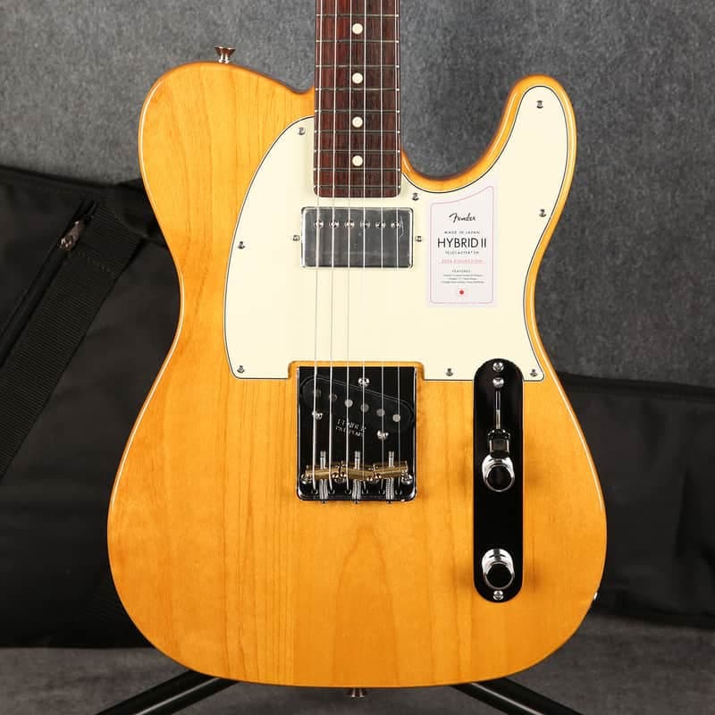 Fender 2024 Collection MIJ Hybrid II Telecaster SH - Vintage Natural - 2nd Hand