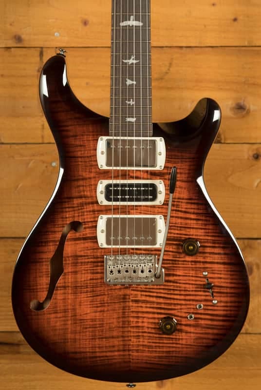 PRS SE Special Semi-Hollow - Orange Tiger Burst