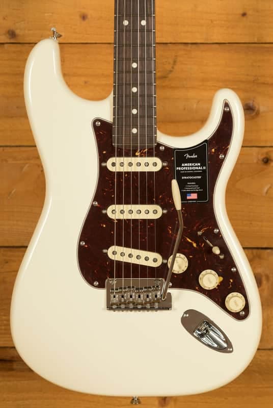 Fender American Professional II Stratocaster - Rosewood - Olympic White