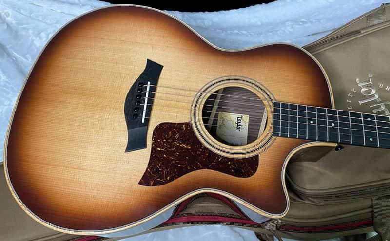 NEW! Taylor 414ce Studio Acoustic-Electric Guitar - Shaded Edgeburst - 4.8lbs - Authorized Dealer - G06281