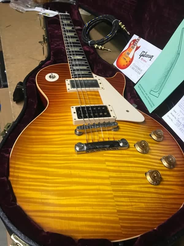 Gibson Custom Jimmy Page Les Paul 2007 - Page Burst Flame #JPP685