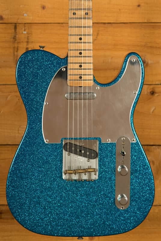 Fender J Mascis Telecaster - Maple - Bottle Rocket Blue Flake