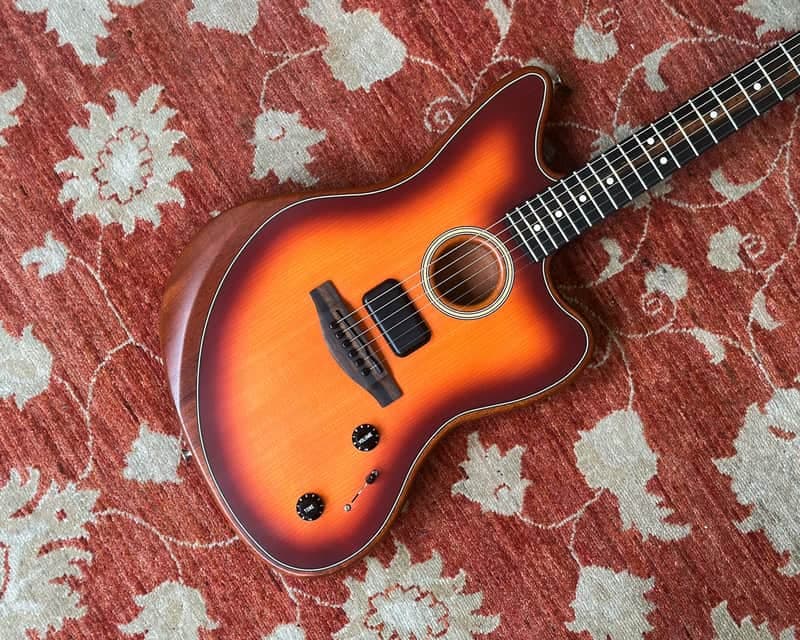 Fender American Acoustasonic Jazzmaster - Tobacco Sunburst