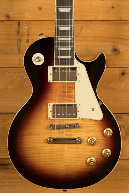 Epiphone Les Paul Standard 50s Figured | Bourbon Burst w/Gigbag