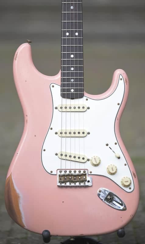 Fender Custom Shop Limited Edition Late 1964 Stratocaster, Relic - Aged Shell Pink