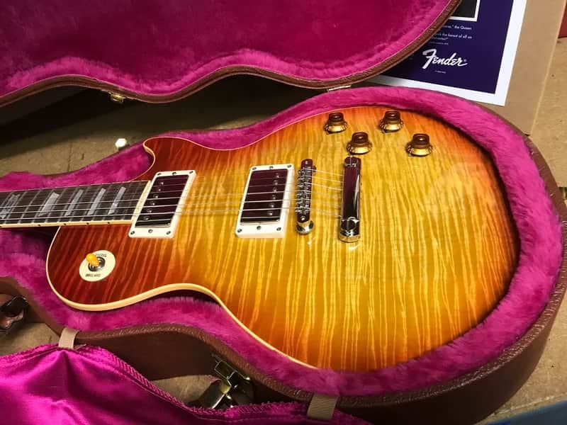 Gibson Custom Les Paul Ltd. Hand signed 1 of 30 1992 - Cherry Sunburst Flame #2-6650