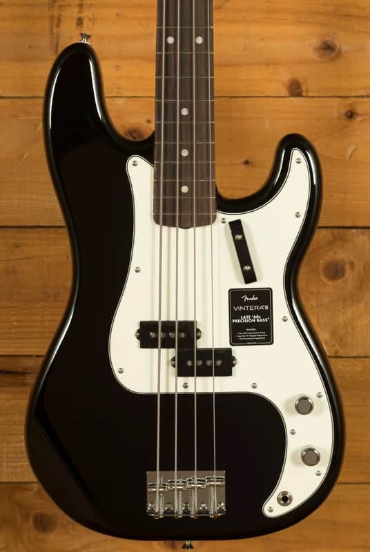 Fender Vintera III Late '60s Precision Bass - Rosewood - Black