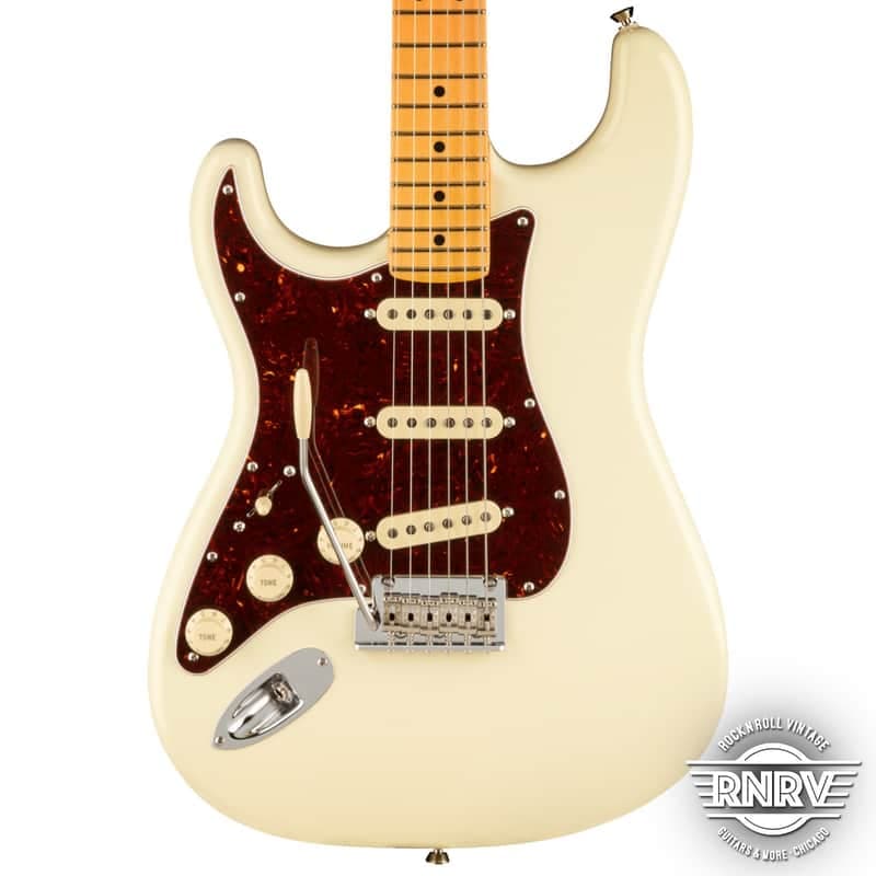 Fender American Professional II Stratocaster Left-Hand - Olympic White New in Box
