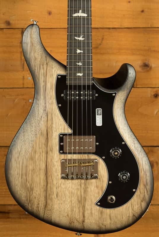 PRS S2 Vela Limited Black Limba - Natural Smokeburst