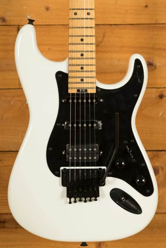 Jackson Pro Series 50th Anniversary Iron Maiden Adrian Smith Jackson SC1 - Maple - Snow White