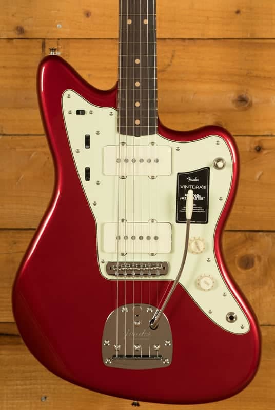 Fender Vintera III Mid '60s Jazzmaster - Rosewood - Candy Apple Red