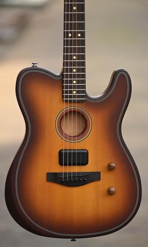 Fender Acoustasonic Standard Telecaster - Honey Burst