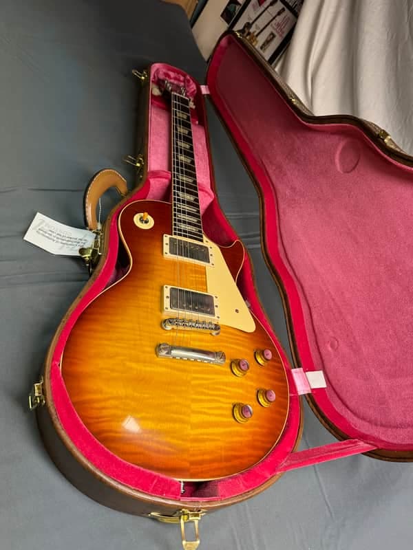 Gibson Custom Shop 1960 Les Paul Re-issue 60th Anniversary #001583 2020 - Tomato Soup Burst