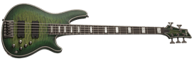 Schecter DIAMOND SERIES Signature Daniel Firth Hellraiser Extreme-5 Cthulhu Burst Satin 5-String Bass Guitar