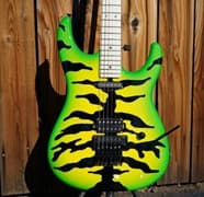 G&L USA CUSTOM SHOP Icon Inspired/Alternative Reality Invader Dragon Burst Tiger Stripe 6-String Electric Guitar