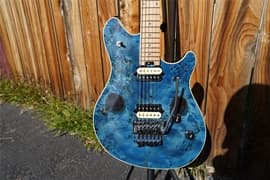 Peavey HP2 Poplar Burl RM Transparent Blue 6-String Electric Guitar