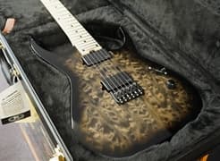 Dean USA Custom Shop Exile Jon Donias - Trans Black Burst 6-String Electric Guitar