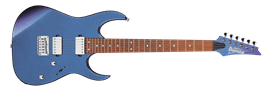 IBANEZ GRG121SP BMC Blue Metal Chameleon 6-String Electric Guitar