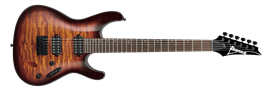 IBANEZ S621QM DEB Dragon Eye Burst 6-String Electric Guitar