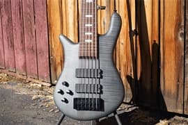 Spector EURO6LXMBKSLH Euro6LX Black Stain Matte - Left Handed 6-String Electric Bass Guitar