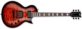 LTD EC-400QM Vintage Burst 6-String Electric Guitar 2026
