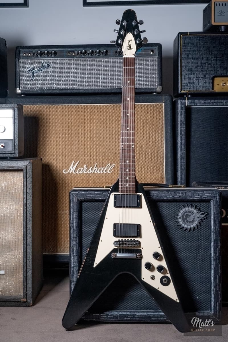 Gibson Custom Shop Kirk Hammett Flying V Aged