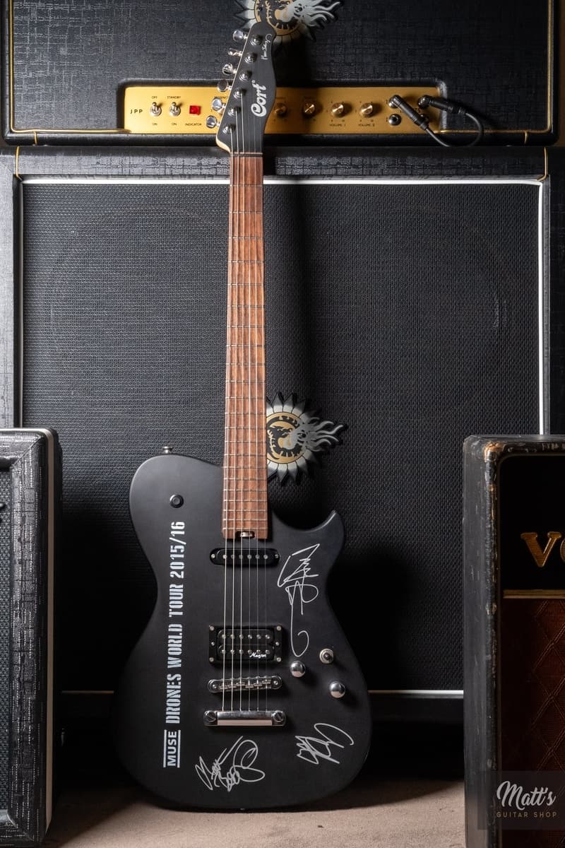 Cort MUSE Drones Tour 2015 Fully Signed - only 80 in existence